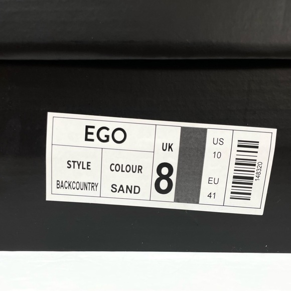 NIB EGO Backcountry Ankle Boots Chunky Faux Suede Platform Lug Sole Size 10 - Picture 12 of 12